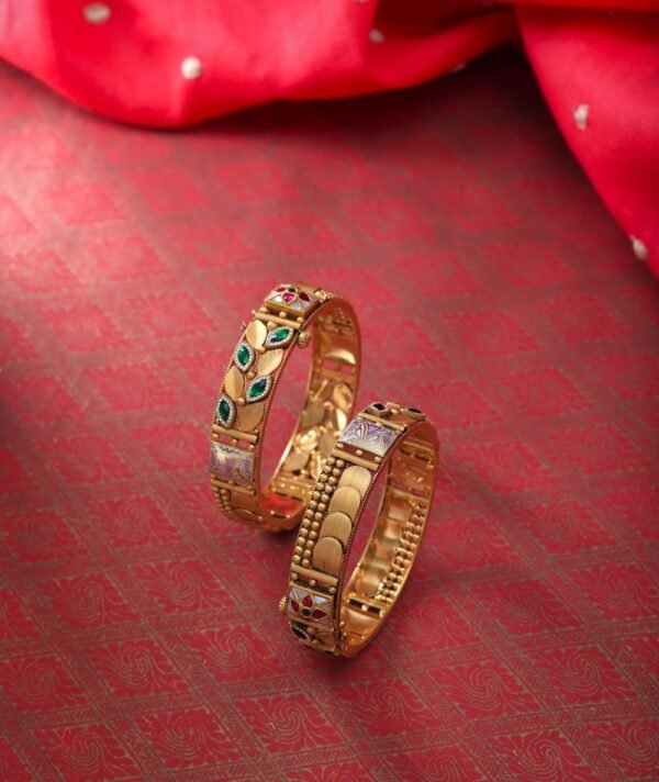 22kt Gold Bangle PP Work