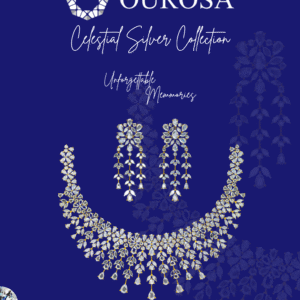 92.5 Silver Celestial Necklace - Partywear